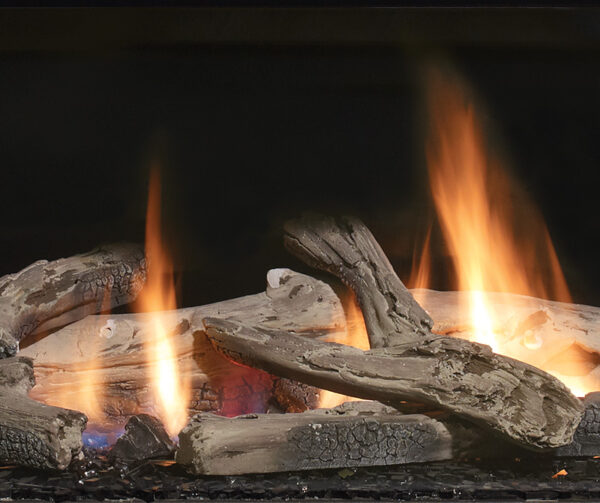 Regency gas driftwood logs